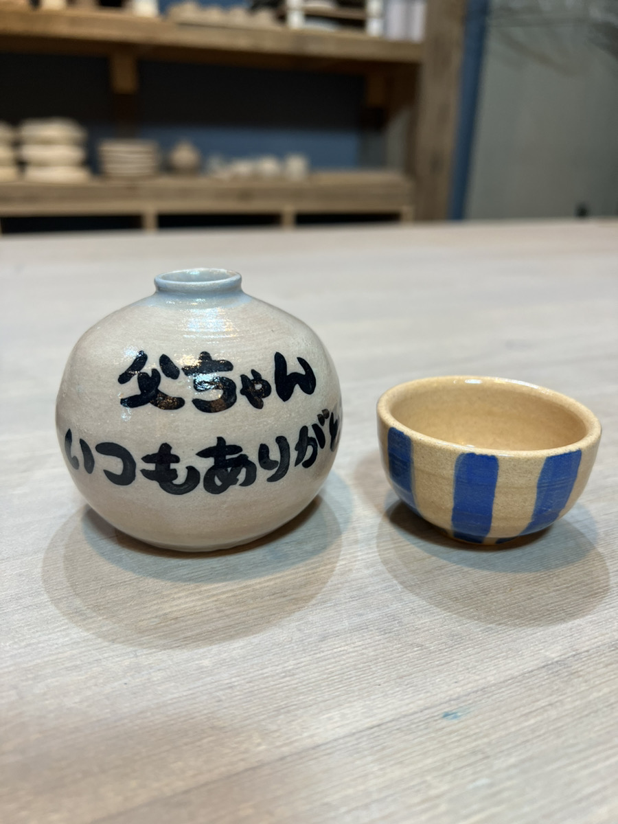 押上店)【CRAFT】5/25 父の日イベント 陶芸（徳利、お猪口絵付け体験