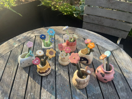 （押上店）2/15,2/22 陶芸フラワーオブジェイベント